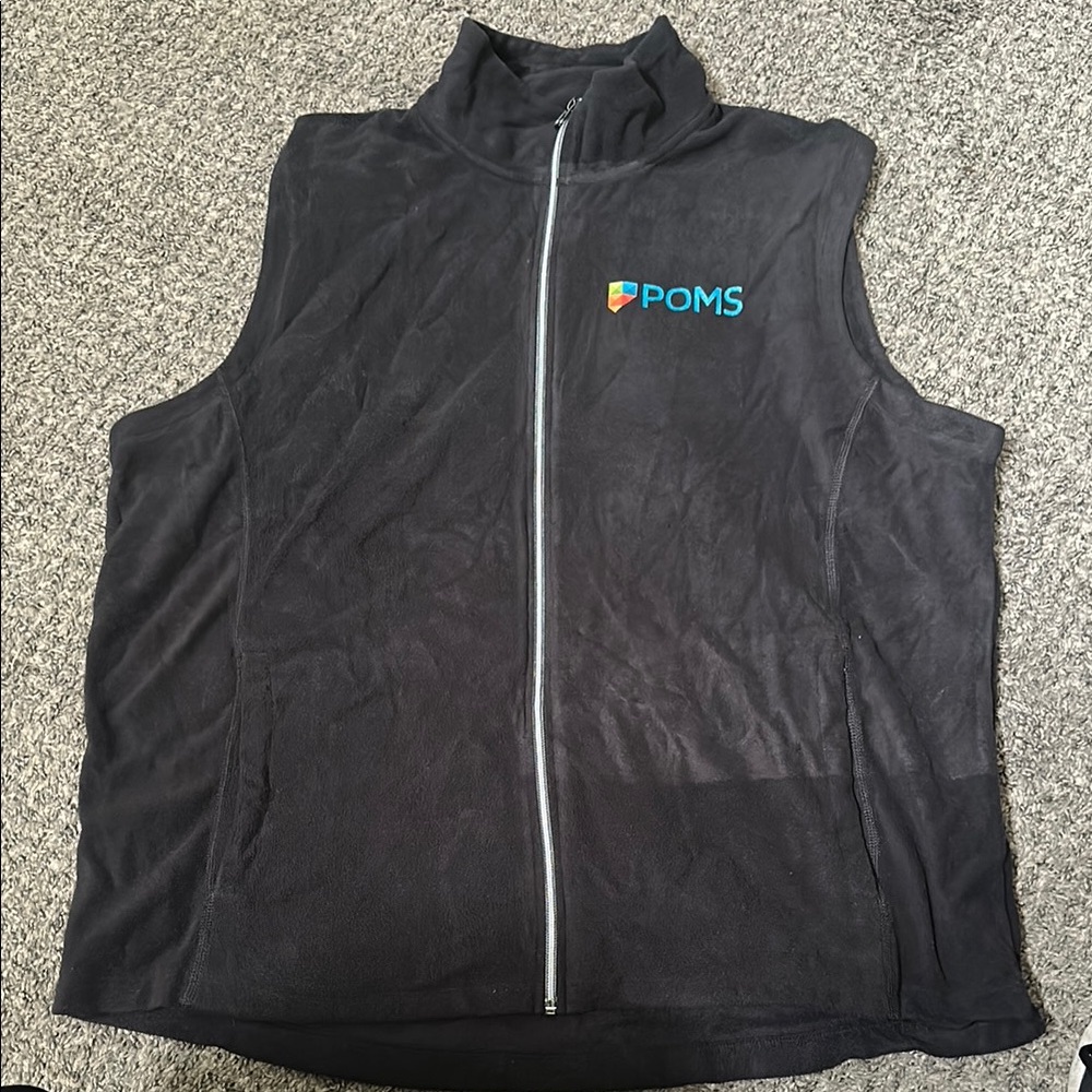 Port Authority Black Fleece Vest